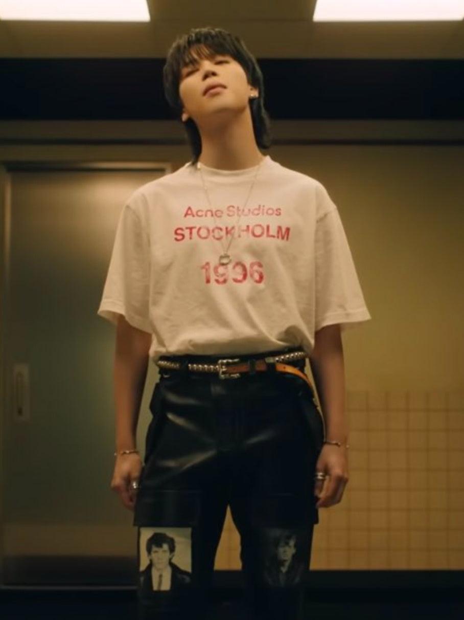 JIMIN GESICHT WIE VERRÜCKT T-SHIRT 100% BAUMWOLLE