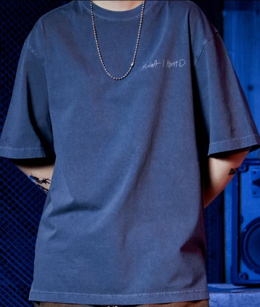 T-SHIRT SUGA D'DAY AGUST D TOUR DAS FINALE 100% BAUMWOLLE