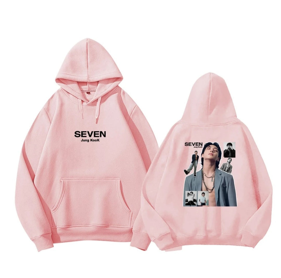 BTS JUNGKOOK SEVEN HOODIE (verschiedene Farben)