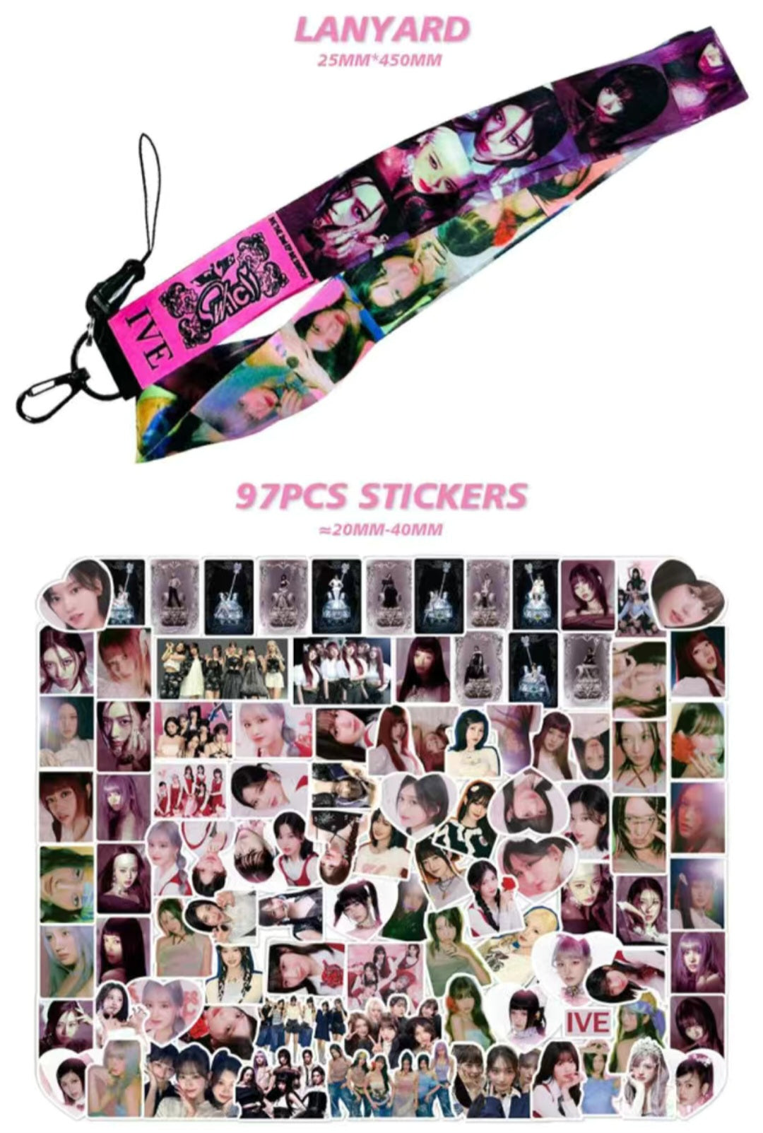 IVE MERCH BOX SWITCH 166 TEILE (GESCHENKBOX MIT MEHREREN ARTIKELN!✨)