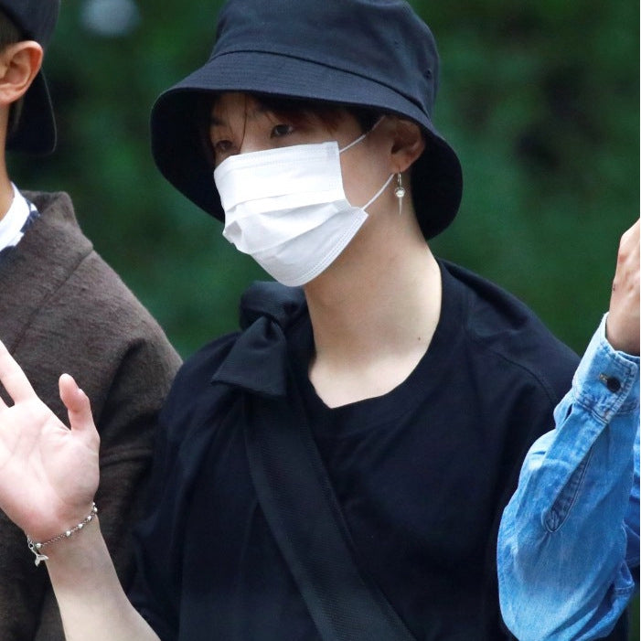 SUGA ARMBAND BTS WHALIEN 52 EDELSTAHL