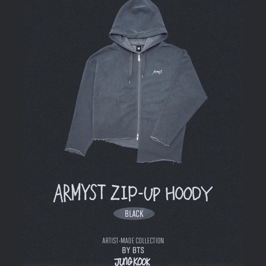 BTS JUNGKOOK ARMYST ZIP-HOODIE