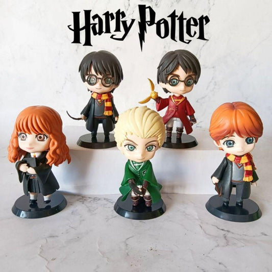 HARRY POTTER ACTIONFIGUREN SET 5 TEILE