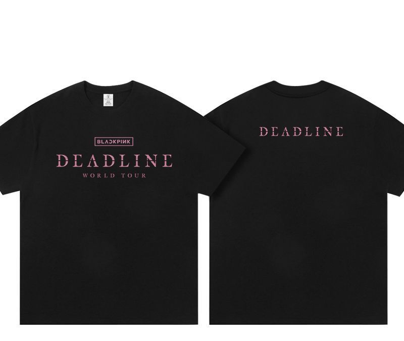 BLACKPINK DEADLINE T-SHIRTS 100% BAUMWOLLE