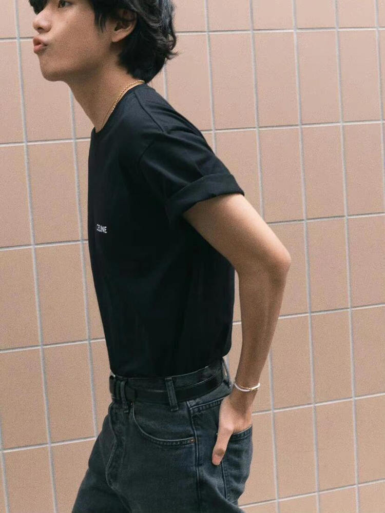 BTS V T-SHIRT 100% BAUMWOLLE