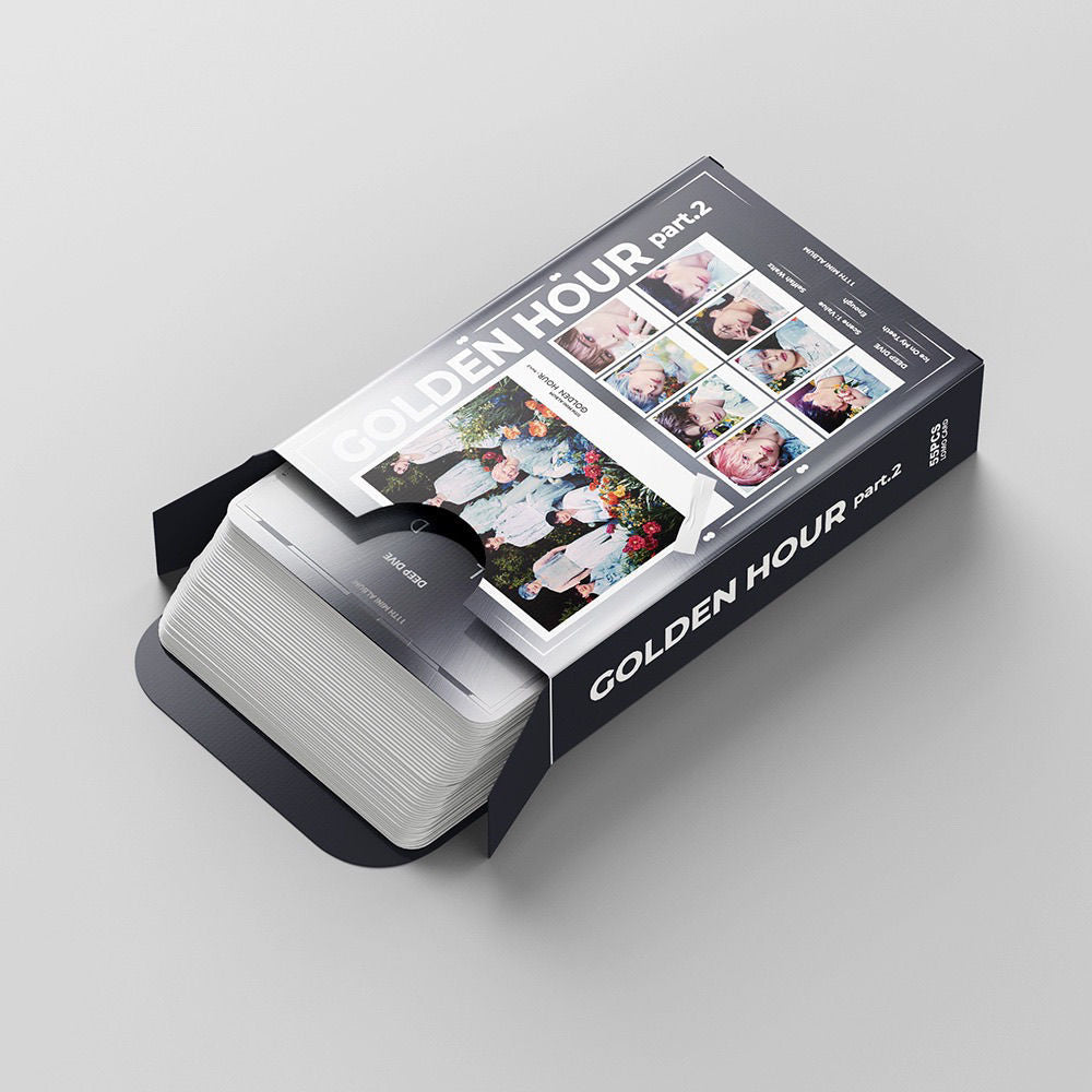 FOTOKARTEN ATEEZ 11. MINI-ALBUM GOLDENE STUNDE Teil 2 55 STÜCKE