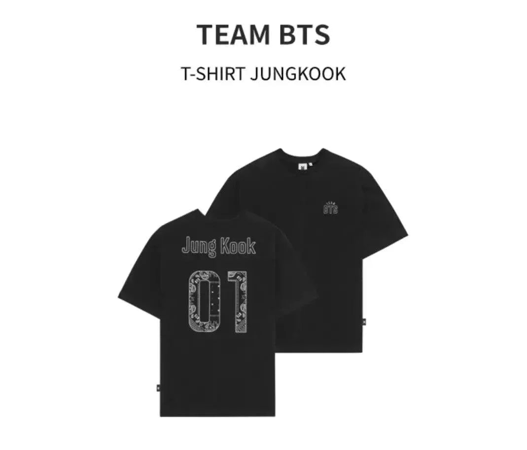 BTS TEAM T-SHIRTS 100% BAUMWOLLE