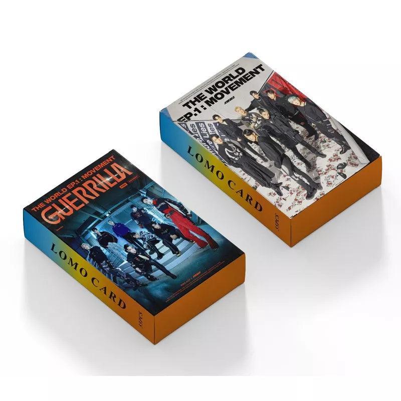 FOTOKARTEN ATEEZ WELT EP.1 BEWEGUNG 55 STÜCK