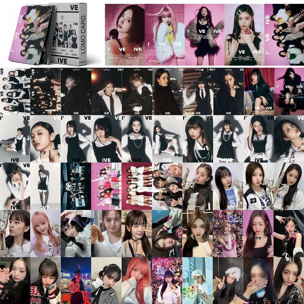 IVE MERCH IVE FOTOKARTEN 55 STÜCK