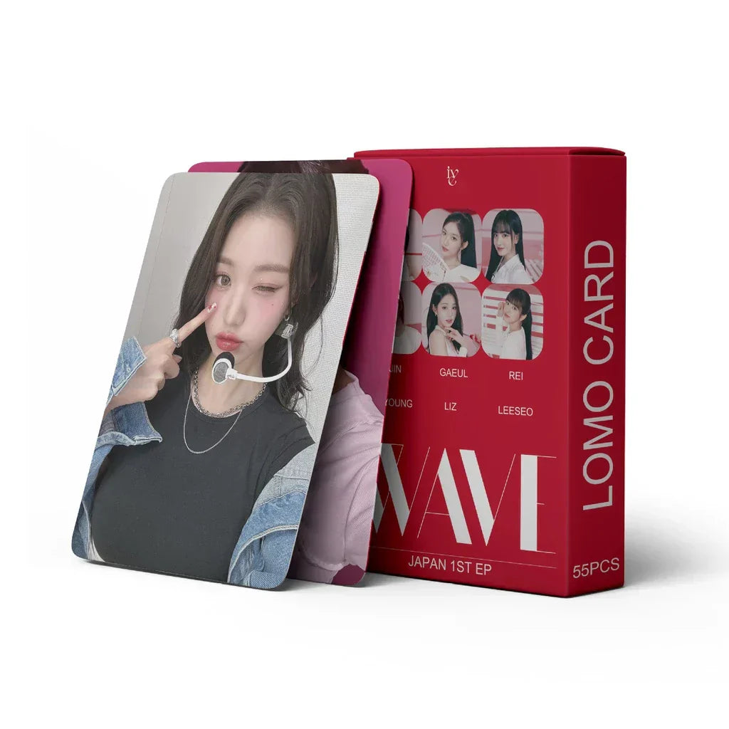 IVE MERCH FOTOKARTEN WELLE 55 STÜCK